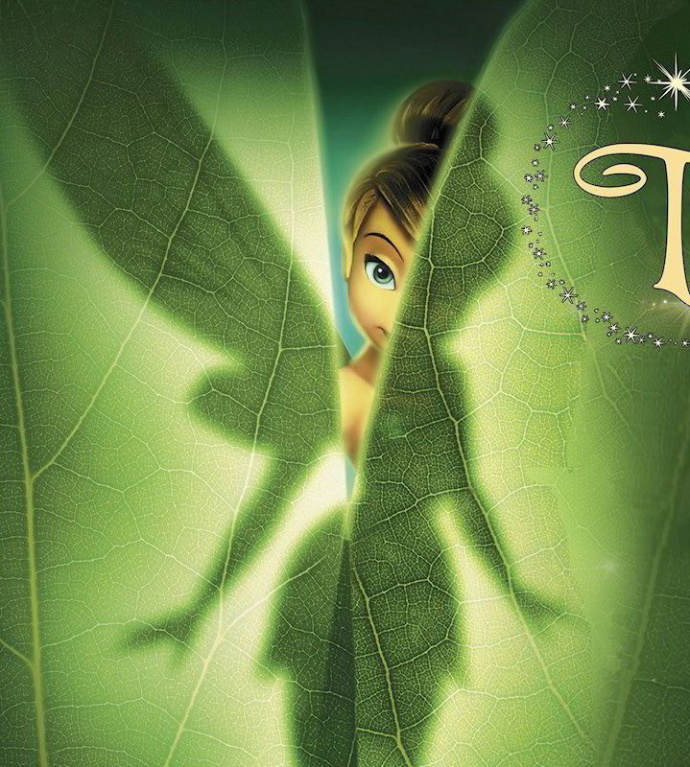Tinkerbell-Behind-The-Leaves-HD-Wallpaper (1)